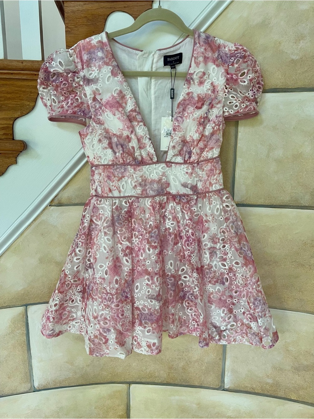 Bardot Floral Mini Dress